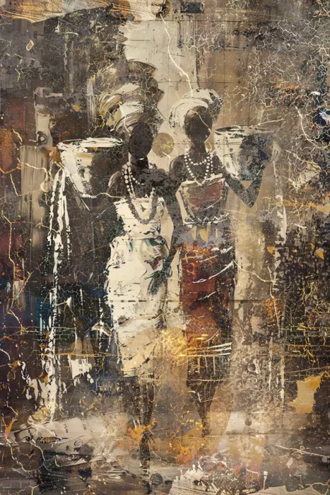 Kulik, Rafal: Africký etnický art plakát 19