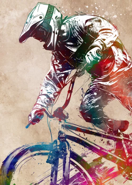 Jaszke, Justyna: Arte del ciclismo deportivo