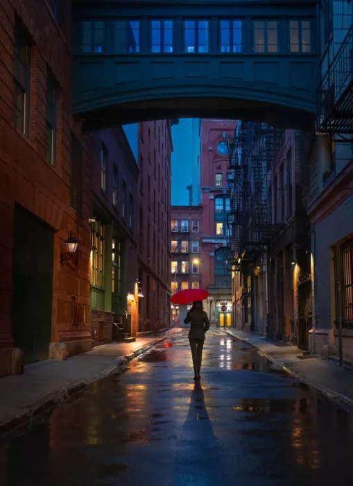 Zeng, Kenneth-Wei: Notte Piovosa a NYC I