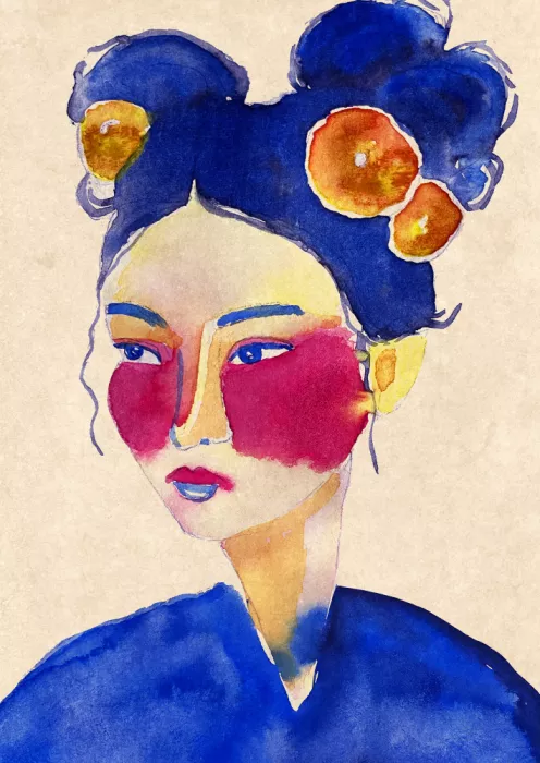Oltmanns, Raissa: Ragazza asiatica