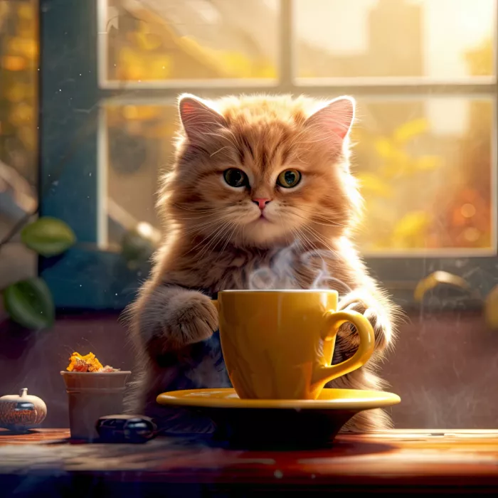 Jaszke, Justyna: Caffeine Cats (4)