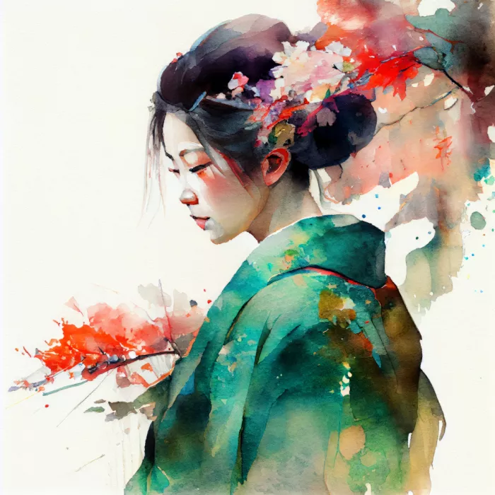 Jaszke, Justyna: Japón Pintura de acuarela mundial (10)