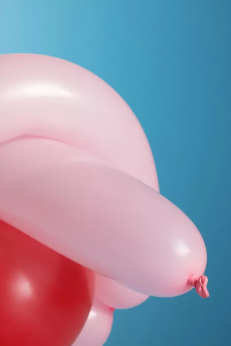 Ramiro, Julia: Globos rosa y rojos