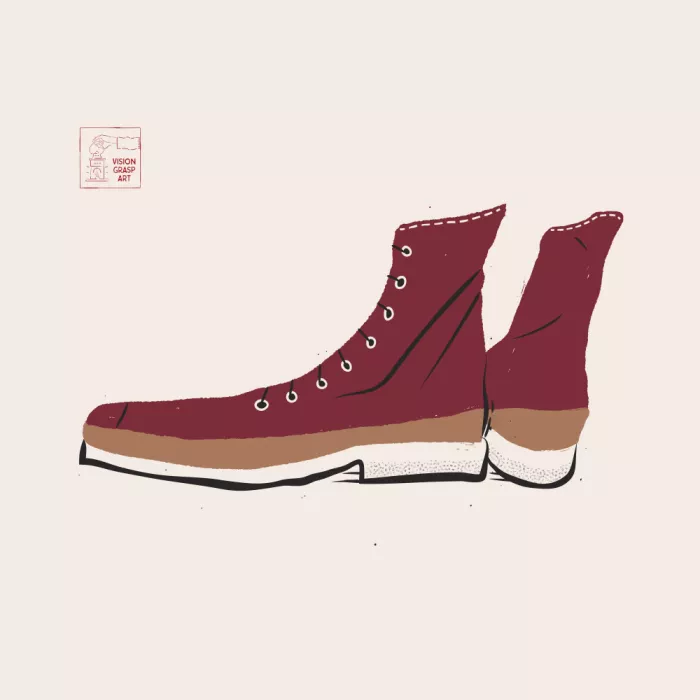 Mind, Creating The: Burgundy Shoes