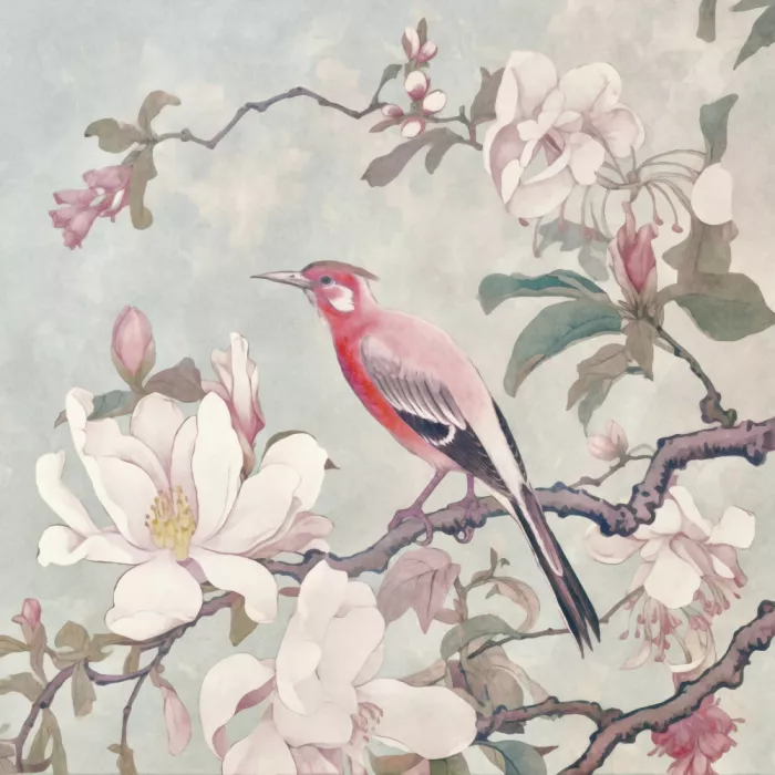 Haase, Andrea: Chinoiserie Uccello Vibrazioni primaverili 004