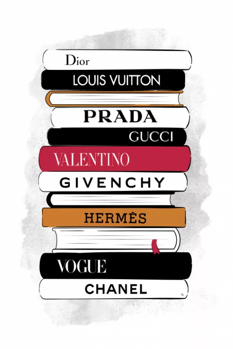 Martina: Pila di libri di moda