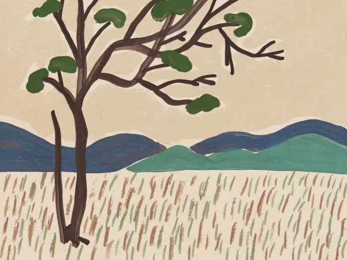 Dean, Little: Große Landschaft im japanischen Stil ohne Titel