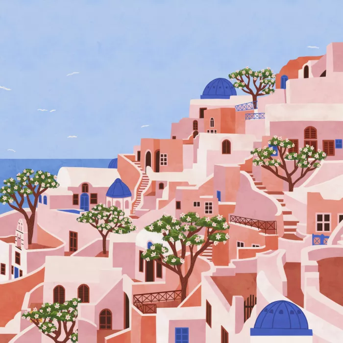 Alasar, Ceyda: Santorini