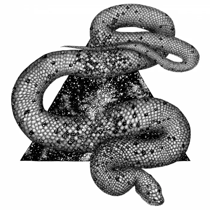 Mazur, EC: Murale del Serpente Cosmico