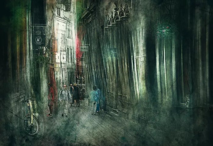 Linden, van Jan: Nelle strade di Maastricht, Paesi Bassi