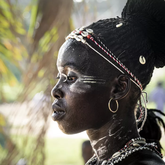 Molina, Elena: komien, agni priestess at Bongouanou, Ivory Coast