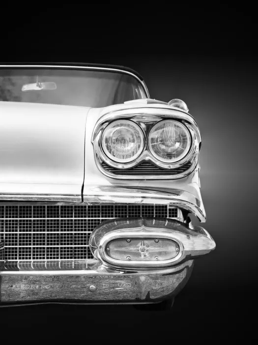 Gube, Beate: American classic car Bonneville 1958 Convertible