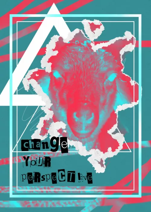 Jaszke, Justyna: Change Your Perspective Collage Art