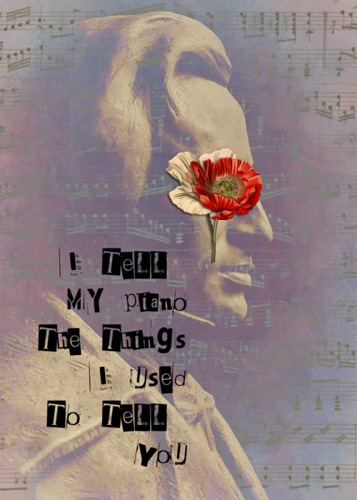 Jaszke, Justyna: Chopin Art Collage Art