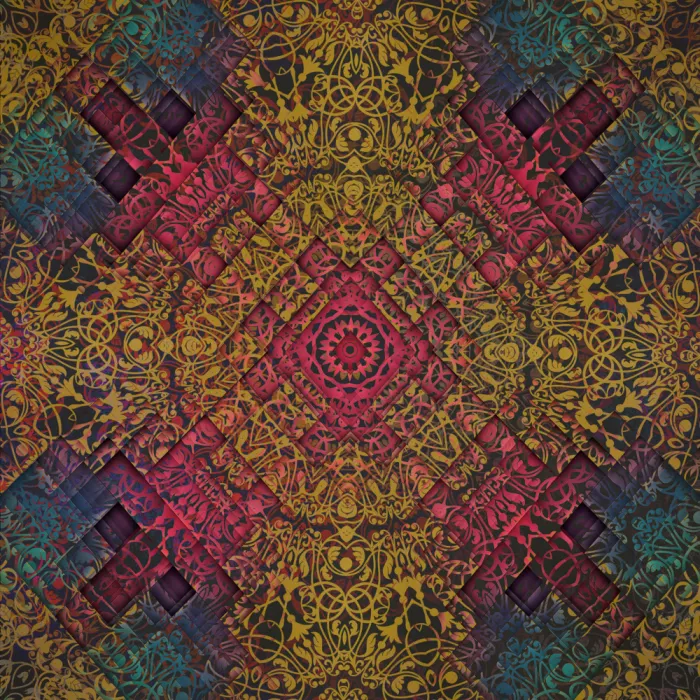 Jaszke, Justyna: Magic Mandala Abstraction Art (4)