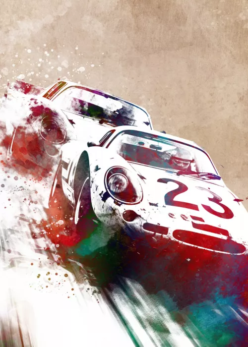 Jaszke, Justyna: Sport Car Racing Art (4)