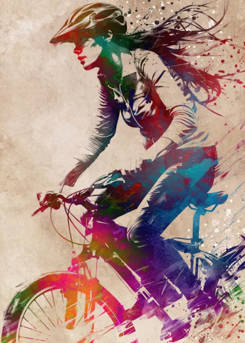 Jaszke, Justyna: Sport Cycling Art (3)