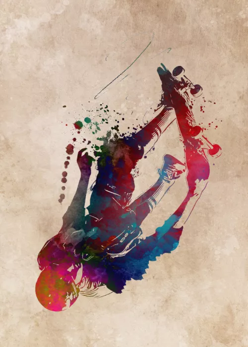 Jaszke, Justyna: Arte del Skateboardista Deportivo