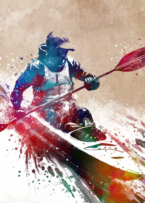Jaszke, Justyna: Arte del piragüismo deportivo