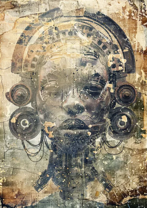 Kulik, Rafal: African Art Illustration Wallart 104
