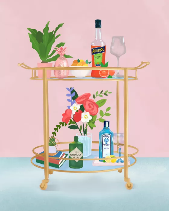 Lizde, Petra: Bar Cart
