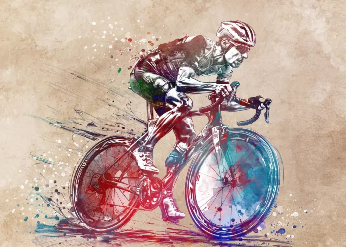 Jaszke, Justyna: Ciclista arte deportivo