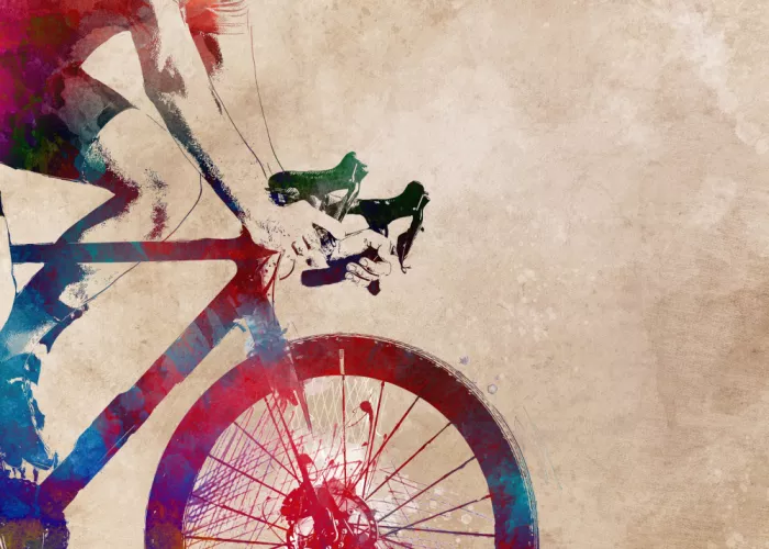 Jaszke, Justyna: Arte del deporte en bicicleta (1)
