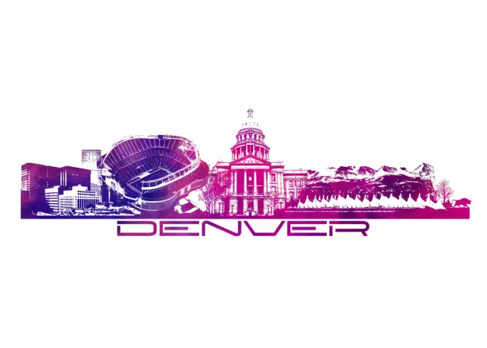 Jaszke, Justyna: Denver Usa Skyline City Art (5)