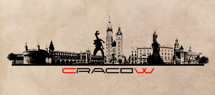 Jaszke, Justyna: Cracovia Polonia Skyline Arte Urbano (2)