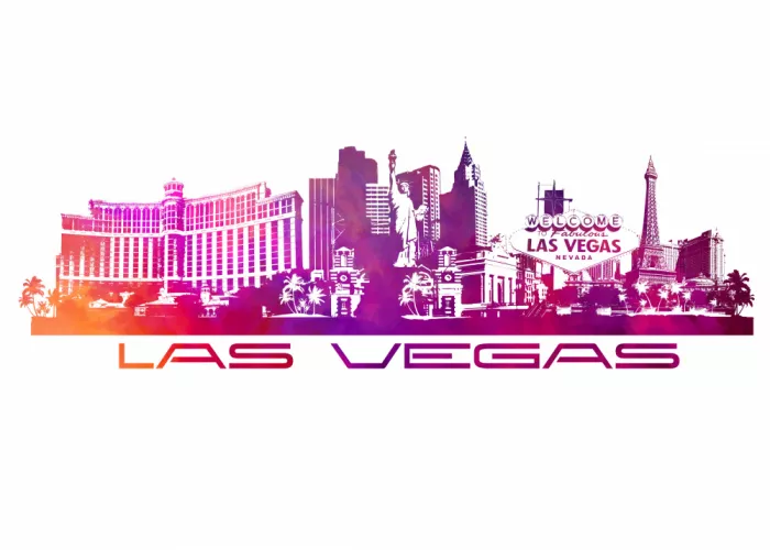 Jaszke, Justyna: Las Vegas USA Skyline Arte urbano (9)