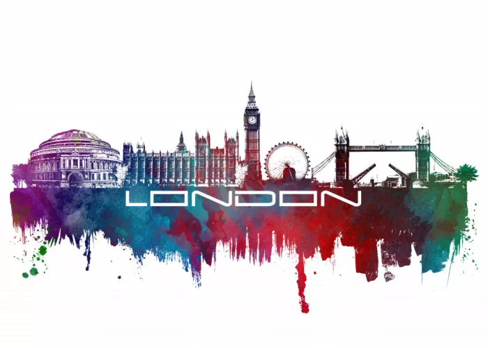Jaszke, Justyna: Skyline de Londres Inglaterra (2)
