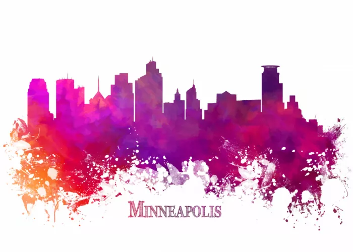 Jaszke, Justyna: Minneapolis Usa Skyline City Arts (2)
