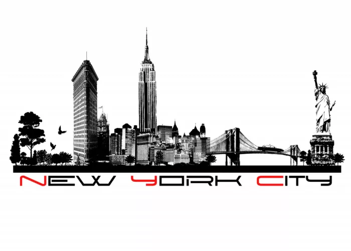 Jaszke, Justyna: Skyline de New York City Usa - Arte urbano (5)