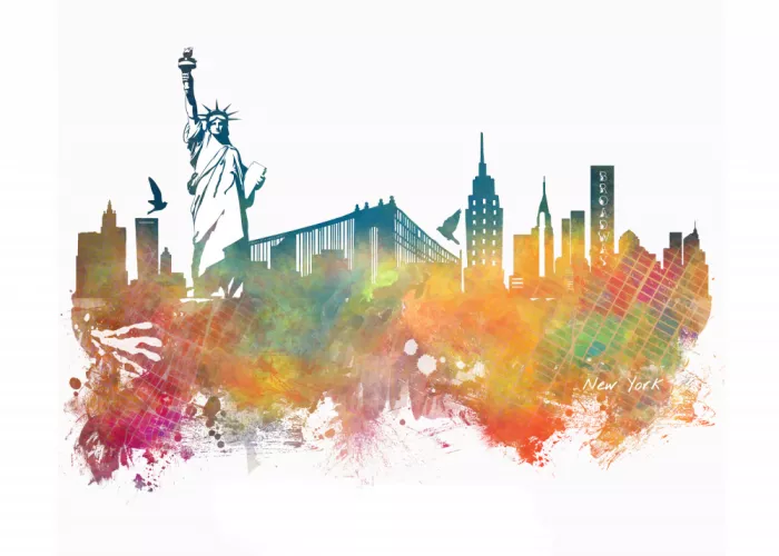 Jaszke, Justyna: New York City USA – Skyline Arte Urbano (4)