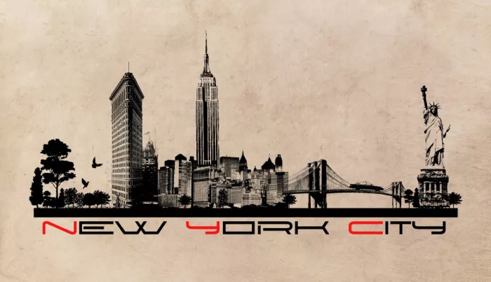 Jaszke, Justyna: Skyline de Nueva York USA Arte urbano (6)