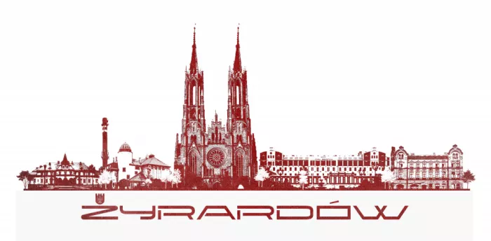 Jaszke, Justyna: Żyrardów Poland Skyline City Art (1)