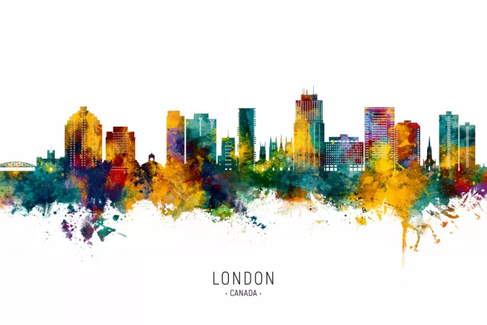 Tompsett, Michael: Skyline de London Canada
