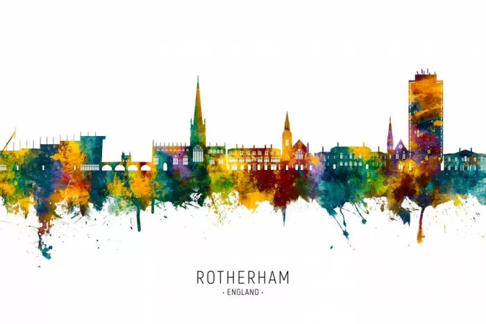 Tompsett, Michael: Skyline di Rotherham, Inghilterra