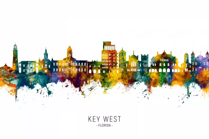 Tompsett, Michael: Skyline di Key West Florida