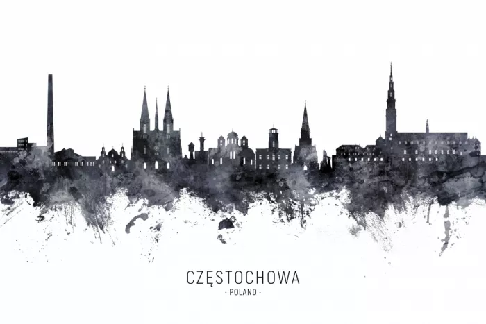 Tompsett, Michael: Skyline di Czestochowa Polonia