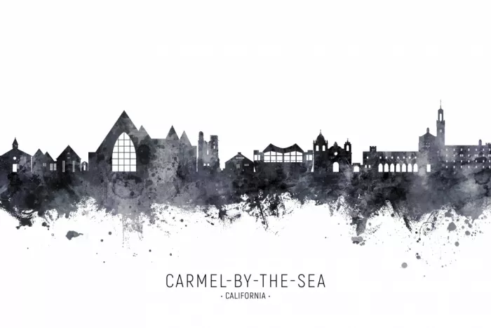 Tompsett, Michael: Skyline di Carmel-by-the-Sea California