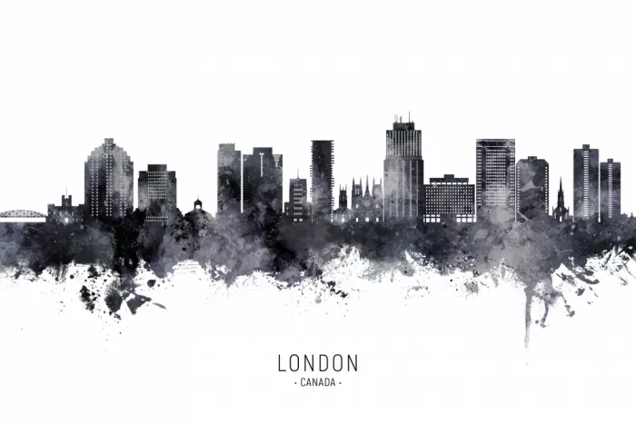 Tompsett, Michael: Skyline di London Canada
