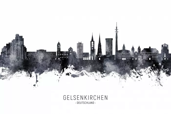 Tompsett, Michael: Skyline de Gelsenkirchen Alemania