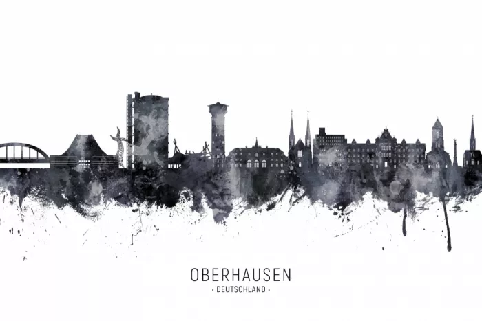 Tompsett, Michael: Oberhausen Alemania Skyline