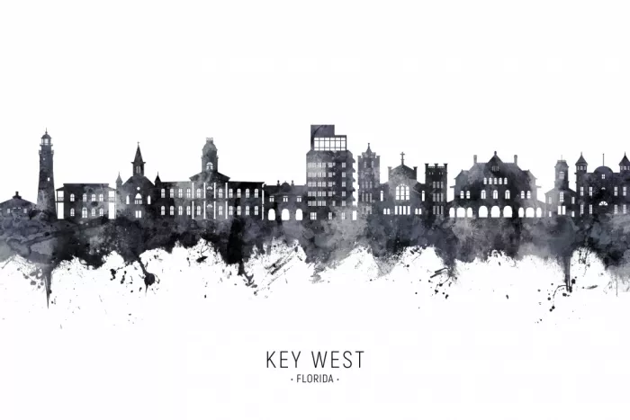 Tompsett, Michael: Skyline di Key West Florida
