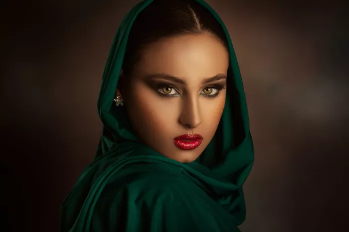 Tambè, Peppe: The girl with the green veil
