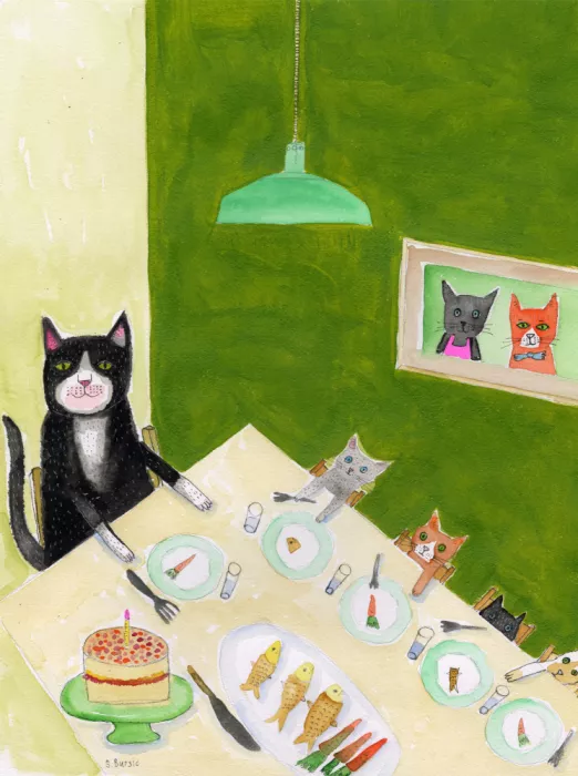 Bursic, Sharyn: Katzenfamilie