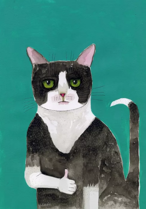 Bursic, Sharyn: Gatto pollice in su