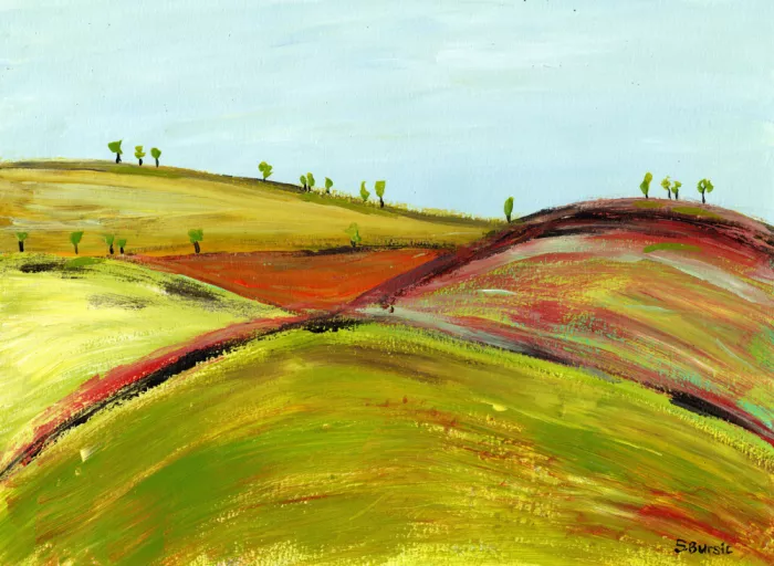 Bursic, Sharyn: Paesaggio astratto