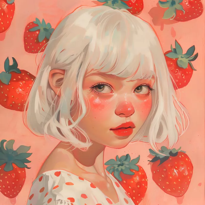 Magnusson, Andreas: Strawberry Girl One
